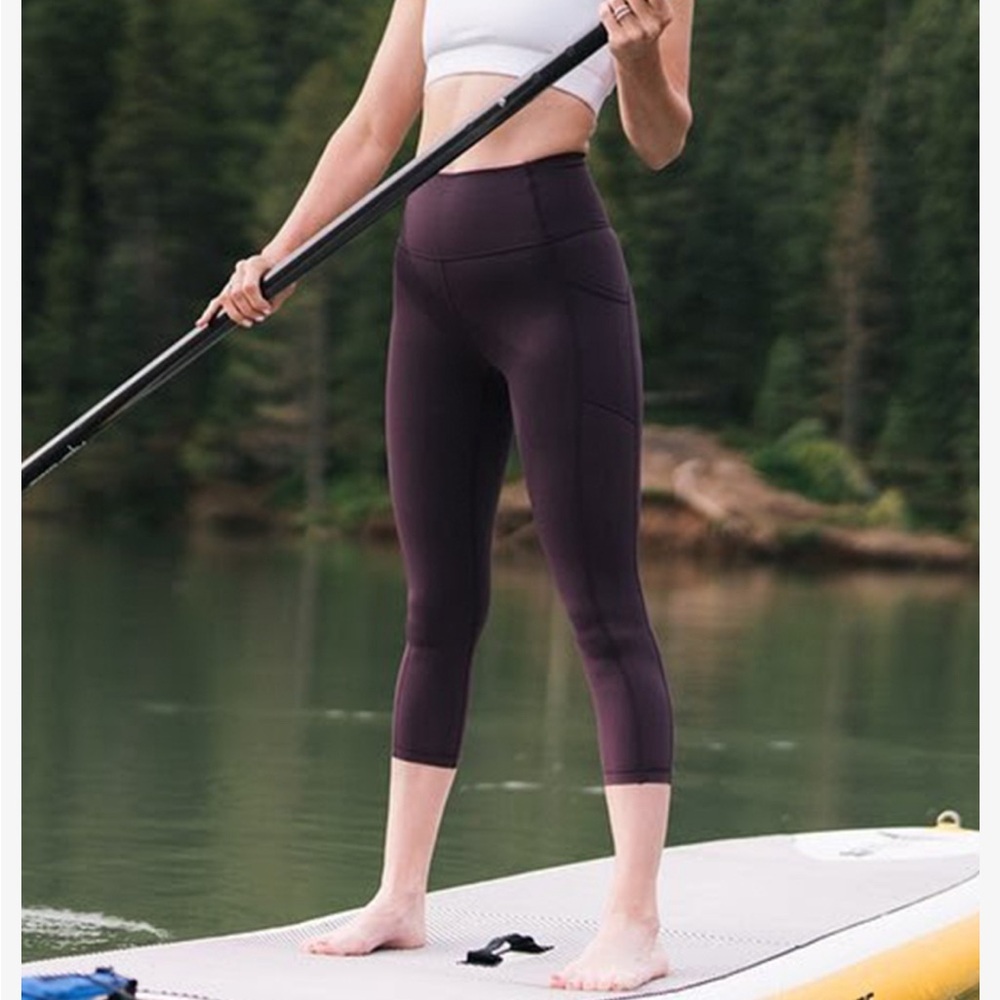 Zyia High Rise Cropped Leggings